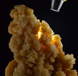 17cms NATURAL SCULPTURE CALCITE ARAGONITE (?) CRYSTALS PERU SHINY GB57