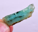 3.2 grams GEM BLUE OPAL PERU SLAB SCENIC SEASCAPE MINERAL SPECIMEN OB77