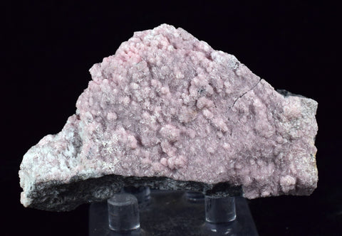 6.5cms RHODOCHROSITE ROSETTE PYRITE CRYSTALS PERU MINERAL SPECIMEN RB574