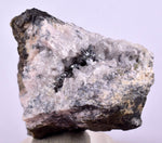 3.8cms TWIN ACANTHITE QUARTZ PYRARGYRITE CRYSTALS MINERALPERU COLLECTOR HB168