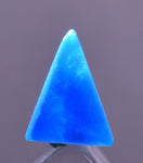 1cts GEM SILICA CHRYSOCOLLA CABOCHON LILY MINE PERU ROYAL BLUE COLOR  BB252