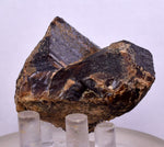 4.7cms  GEM GARNET STEPPED SPESSARTINE CRYSTALS PERU SHINY SHARP RARE GB52