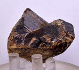 4.7cms  GEM GARNET STEPPED SPESSARTINE CRYSTALS PERU SHINY SHARP RARE GB52