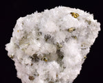 4cms APATITE QUARTZ PYRITE CRYSTALS DICKITE PERU HUANZALA AB228