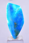 7.5ct GEM BLUE OPAL SCENIC CABOCHON PERU SEASCAPE PENDANT JEWELRY BB344