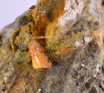 6.3cms GEM RARE WULFENITE MINI CRYSTALS ALAMO ARIZONA USA YB36