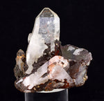 4.6cms HEMATOID QUARTZ TERMINATED GOETHITE MINERAL SPECIMEN PERU QB116