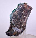 9cm GEM BROCHANTITE CHRYSOCOLLA MALACHITE DRUZY QUARTZ DIOPTASE ? CHILE ZB27
