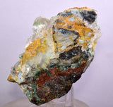 7.9cms GEM ATACAMITE INSIDE SELENITE CRYSTAL LILY MINE 2000 DISCOVERY PERU AB158