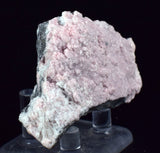 6.5cms RHODOCHROSITE ROSETTE PYRITE CRYSTALS PERU MINERAL SPECIMEN RB574