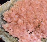 7.8cm RHODOCHROSITE GEODE SPHALERITE PYRITE QUARTZ MOROCOCHA PERU RB602