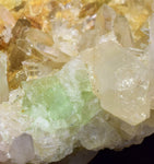 8.5cms AUGELITE CRYSTAL PERU DARK GREEN BRIGHT NEEDLE QUARTZ PASTO BUENO AB179