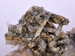 9.1cms GEM QUARTZ NATURAL CHLORITE INCLUDED PHANTOM CRYSTAL PERU  QB77