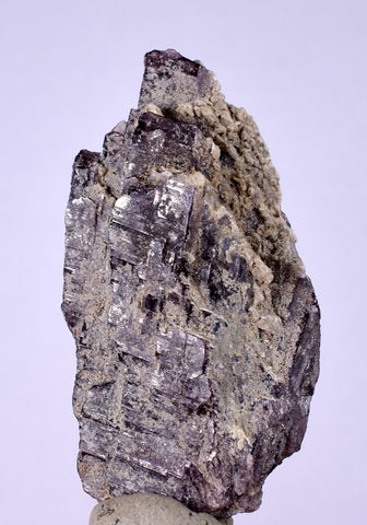 4.5cm GEM AXINITE CRYSTAL  PERU SUPER SHINY MINERAL SPECIMEN AB97