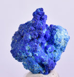 2.3cms AZURITE MALACHITE AZURMALACHITE CRYSTALS PERU MINERAL SPECIMEN UB202