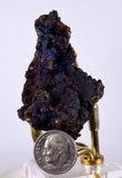 5.3cms GOETHITE BOTRYOIDAL IRIDESCENT CRYSTALS PERU IRON NEW FIND MINERAL ZB03