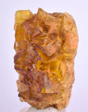 5.7cms YELLOW FLUORITE SHINY CRYSTAL AHOULI MOROCCO MINERAL SPECIMEN KB42