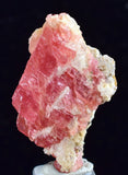 3.1cms RHODOCHROSITE FLUORITE PYRITE CRYSTAL RHOMBOHEDRAL SUPER MINIATURE RB289