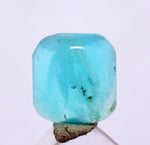 0.5ct GEM BLUE OPAL SCENIC CABOCHON PERU SEASCAPE PENDANT JEWELRY BB298