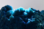 8cms BLUE MALACHITE BOTRYOIDAL PERU CRYSTALS GRAPE SPHERES SHINY UB199