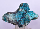 10.5cms QUARTZ CHRYSOCOLLA BOTRYOIDAL TENTADORA MINE PERU MINERAL SPECIMEN CB181