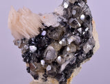 4.3cms CERUSSITE BARITE GALENA CRYSTALS MOROCCO MINERAL SPECIMEN KB43
