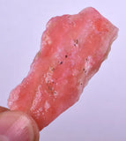 52 grams GEM PINK OPAL PERU ROUGH CORAL COLOR TRANSLUCENT MINERAL PB56