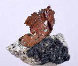 3.4cms NATIVE COPPER PERU CRYSTAL IRON NEW FIND SOME FINE IRIDESCENT IB26