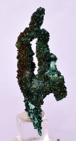5.1cms MALACHITE CRYSTALS MINERAL SPECIMEN AHOULI MINES MOROCCO UB231