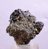 3.4cms SPHALERITE PYRITE GALENA QUARTZ CRYSTALS MINERAL SPECIMEN PERU MB28
