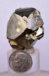 LOT 8  PYRITE OCTAHEDRAL PERU SHINY CRYSTALS MINERAL SPECIMEN COLLECTOR MB147