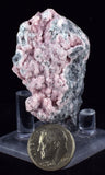 5.2cms RHODOCHROSITE ROSETTE PERU PINK CRYSTALS HUANZALA MINE MINERAL RB568