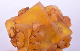 3.7cms GEM YELLOW FLUORITE SHINY CRYSTAL AHOULI MOROCCO MINERAL SPECIMEN KB48
