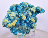 6.5cms CHALCANTHITE MELANTERITE ROMERITE ALUNOGEN PERU NATURAL  CRYSTALS FB68
