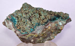 12.5cms DIOPTASE CRYSTALS PERU QUARTZ CHRYSOCOLLA MINERAL SPECIMEN KB40
