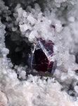 6cms PROUSTITE RED RUBY SILVER PERU TRANSLUCENT FACET UCHUCCHACUA MINE HB48