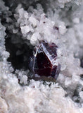 6cms PROUSTITE RED RUBY SILVER PERU TRANSLUCENT FACET UCHUCCHACUA MINE HB48