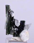 1.9cms TOURMALINE CLEAVELANDITE ALBITE ELBAITE BRASIL MINAS GERAIS MINERAL WB01