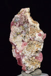 2.7ms RHODOCHROSITE FLUORITE PYRITE CHINA CRYSTAL RHOMBOHEDRAL MINIATURE RB412