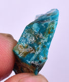 13carats GEM SILICA CHRYSOCOLLA CHALCEDONY PERU HIGH YIELD NEW FIND ROUGH SB161