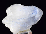 64.5 Carats BLUE DUMORTIERITE IN QUARTZ BI TERMINAL PENDANT SPECIMEN UB223