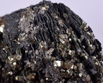 6cms PYRITE PYRRHOTITE PERU SHINY CRYSTALS SAMPLE MINERAL SPECIMEN MB66