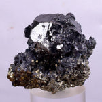 4.2cms SPHALERITE PYRITE GALENA CRYSTALS MINERAL SPECIMEN PERU MB30