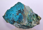 9cms QUARTZ CHRYSOCOLLA BOTRYOIDAL TENTADORA MINE PERU MINERAL SPECIMEN CB180
