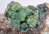10.5cms DRUZY CHRYSOCOLLA QUARTZ LILY MINE PERU COPPER 2000 DISCOVERY DB83