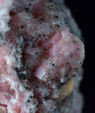 3.5cms RHODOCHROSITE RHOMBOHEDRAL GEM CRYSTALS PERU PINK MINERAL  RB103