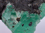4.8cms GEOCRONITE GREEN FLUORITE CRYSTAL PERU MILPO ATACOCHA PERU SHINY KB20