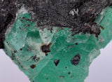 4.8cms GEOCRONITE GREEN FLUORITE CRYSTAL PERU MILPO ATACOCHA PERU SHINY KB20