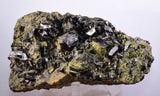 13.5cms EPIDOTE CRYSTALS PERU MINERAL SPECIMEN COLLECTOR  CB171