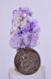 2.8cms COQUIMBITE ALUNOGEN CRYSTAL ROMERITE COPIATITE MINERAL SPECIMEN UB192